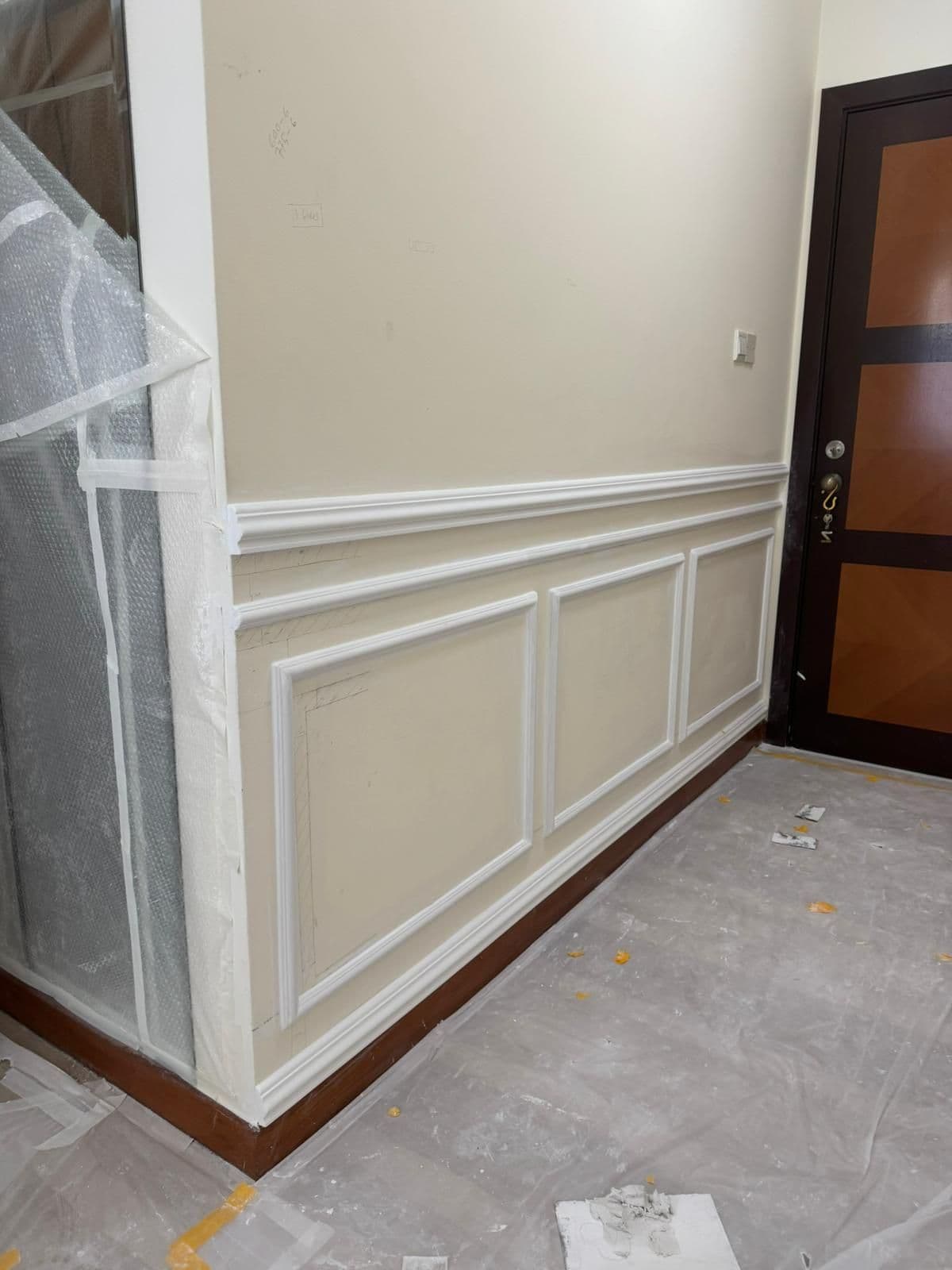 Modern Box Trim Wainscoting