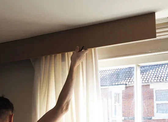 Curtain Track Pelmet
